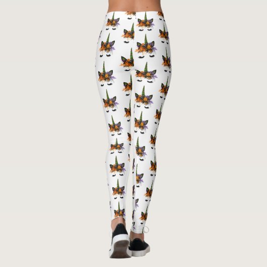 Halloween Unicorn Leggings (Achterkant)
