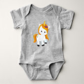 Halloween Unicorn, Magic Unicorn, Cute Unicorn Romper (Voorkant)