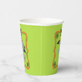 Halloween Unicorn Papieren Bekers (Rechts)