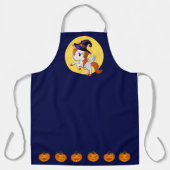 Halloween Unicorn Pegasus Witch Schort (Voorkant)