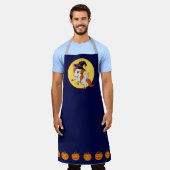 Halloween Unicorn Pegasus Witch Schort (Gedragen)