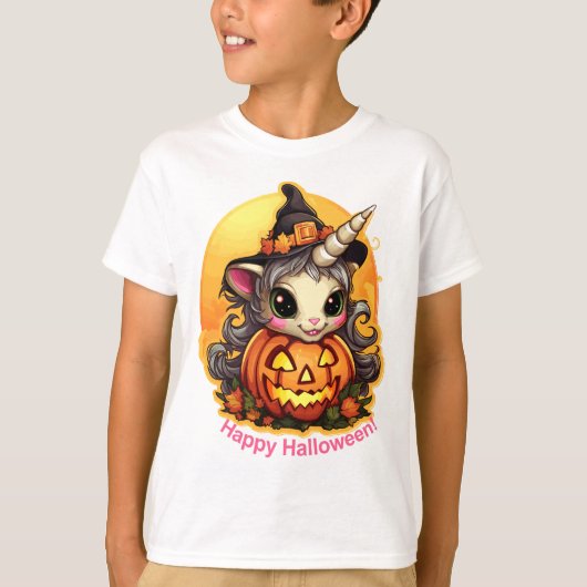 Halloween Unicorn T-shirt (Voorkant)