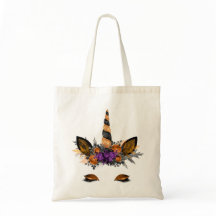 Halloween Unicorn Treat Bag