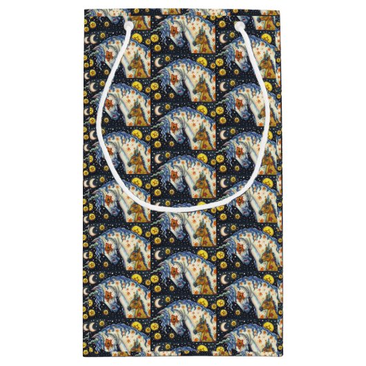 HALLOWEEN UNICORNS, STAR HORSE & COLT FANTASY KLEIN CADEAUZAKJE (Achterkant)