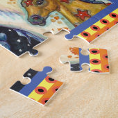 HALLOWEEN UNICORNS, STAR HORSE & COLT FANTASY LEGPUZZEL (Zijkant)