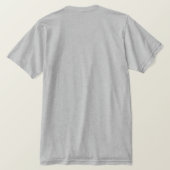 Halloween Universiteit met Pompoen T-shirt (Design achterkant)