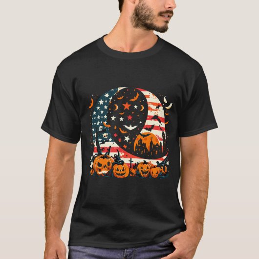 Halloween USA T-shirt (Voorkant)