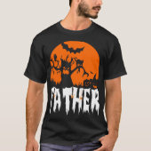 Halloween Vader eng 31 oktober cadeau T-shirt (Voorkant)