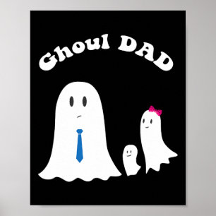 Halloween Vader Ghoul Vader Halloween Grappig Kost Poster