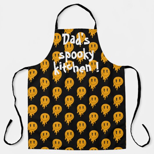 Halloween vader schort schort ghost (Voorkant)