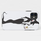 halloween vamp witje Case-Mate iPhone case (Achterkant (horizontaal))