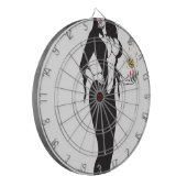 halloween vamp witje dartbord (Voorkant Links)