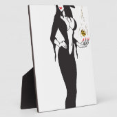 halloween vamp witje fotoplaat (Zijkant)