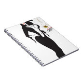 halloween vamp witje notitieboek (Rechterzijde)