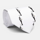 halloween vamp witje stropdas (Opgerold)