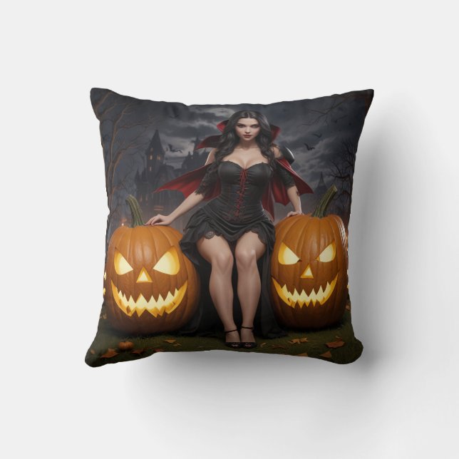 Halloween vampier kussen kussen (Achterkant)