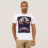 Halloween vampier shirt (Voorkant volledig)