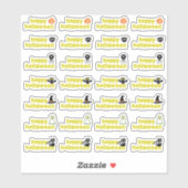 Halloween Vampier Vleermuis Spin Web Skull Witch P Sticker (Vel)