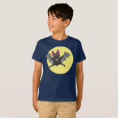 Halloween vampier vleermuis t-shirt (Voorkant volledig)