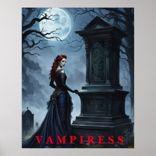 Halloween Vampieren Poster
