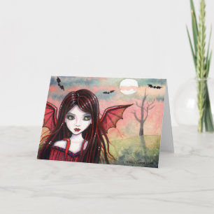 Halloween Vampierkaart door Molly Harrison Kaart