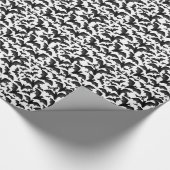 Halloween Vampire Bats Wrapping Paper Cadeaupapier (Hoek)
