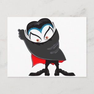 Halloween Vampire Briefkaart