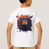 Halloween Vampire Calculus - Geavanceerde Wiskunde T-shirt (Achterkant)