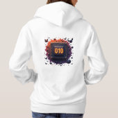 Halloween Vampire Calculus Teacher - Geavanceerde  Hoodie (Achterkant)