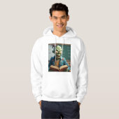 Halloween Vampire Calculus Teacher - Geavanceerde Hoodie (Voorkant volledig)
