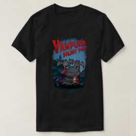 Halloween Vampire Cat Vampur T-shirt