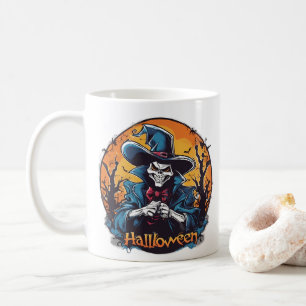 Halloween Vampire Classic Horror Art Koffiemok