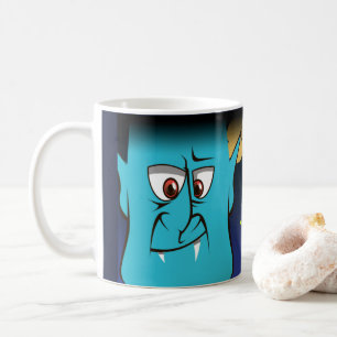 Halloween Vampire Coffee Mok, Cup Koffiemok