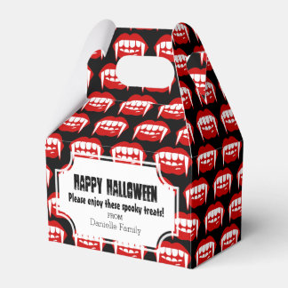 Halloween Vampire Fangs Trick or treat Gift Box Bedankdoosjes