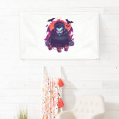 Halloween Vampire Gamer Spandoek (Insitu)