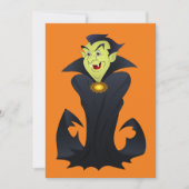 Halloween Vampire Kaart (Voorkant)