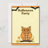 Halloween Vampire Kaart (Achterkant)