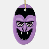 Halloween Vampire Keramisch Ornament (Rechts)