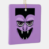 Halloween Vampire Keramisch Ornament (Rechts)