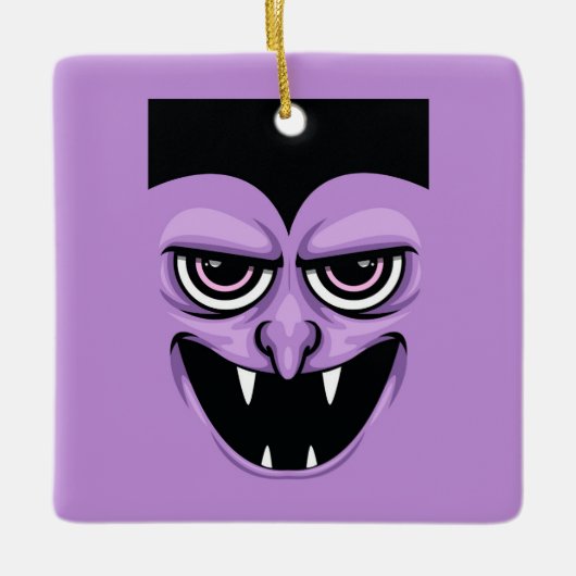 Halloween Vampire Keramisch Ornament (Voorkant)