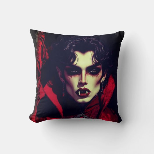 HALLOWEEN VAMPIRE KUSSEN (Voorkant)