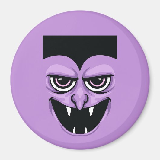 Halloween Vampire Magneet (Voorkant)