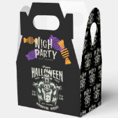 Halloween: Vampire Night Party Treat Box Bedankdoosjes (Open)