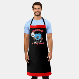 Halloween Vampire - Pickleball zit in mijn bloed Schort