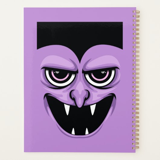 Halloween Vampire Planner (Achterkant)