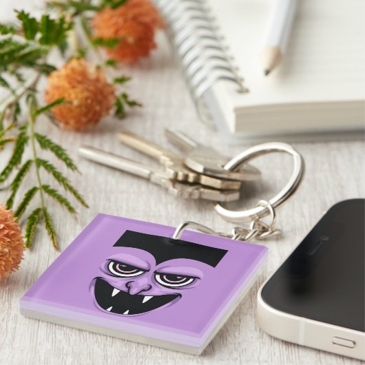 Halloween Vampire Sleutelhanger (Voorkant Rechts)