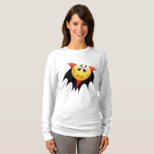 Halloween Vampire T-shirt met lange mouwen (Voorkant volledig)