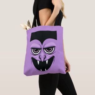 Halloween Vampire Tote Bag