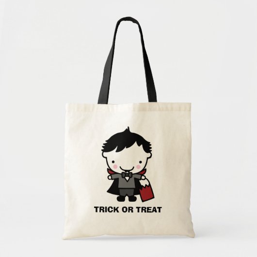 Halloween Vampire Trick or treat Snoep Bag Tote Bag (Voorkant)