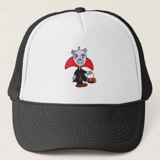Halloween Vampire Trick or treat Trucker Pet (Voorkant)